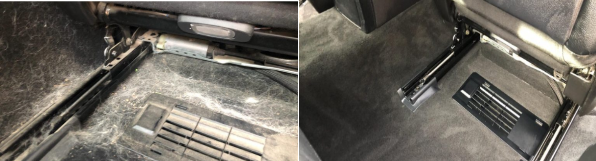 Volkswagen Golf – Innenreinigung